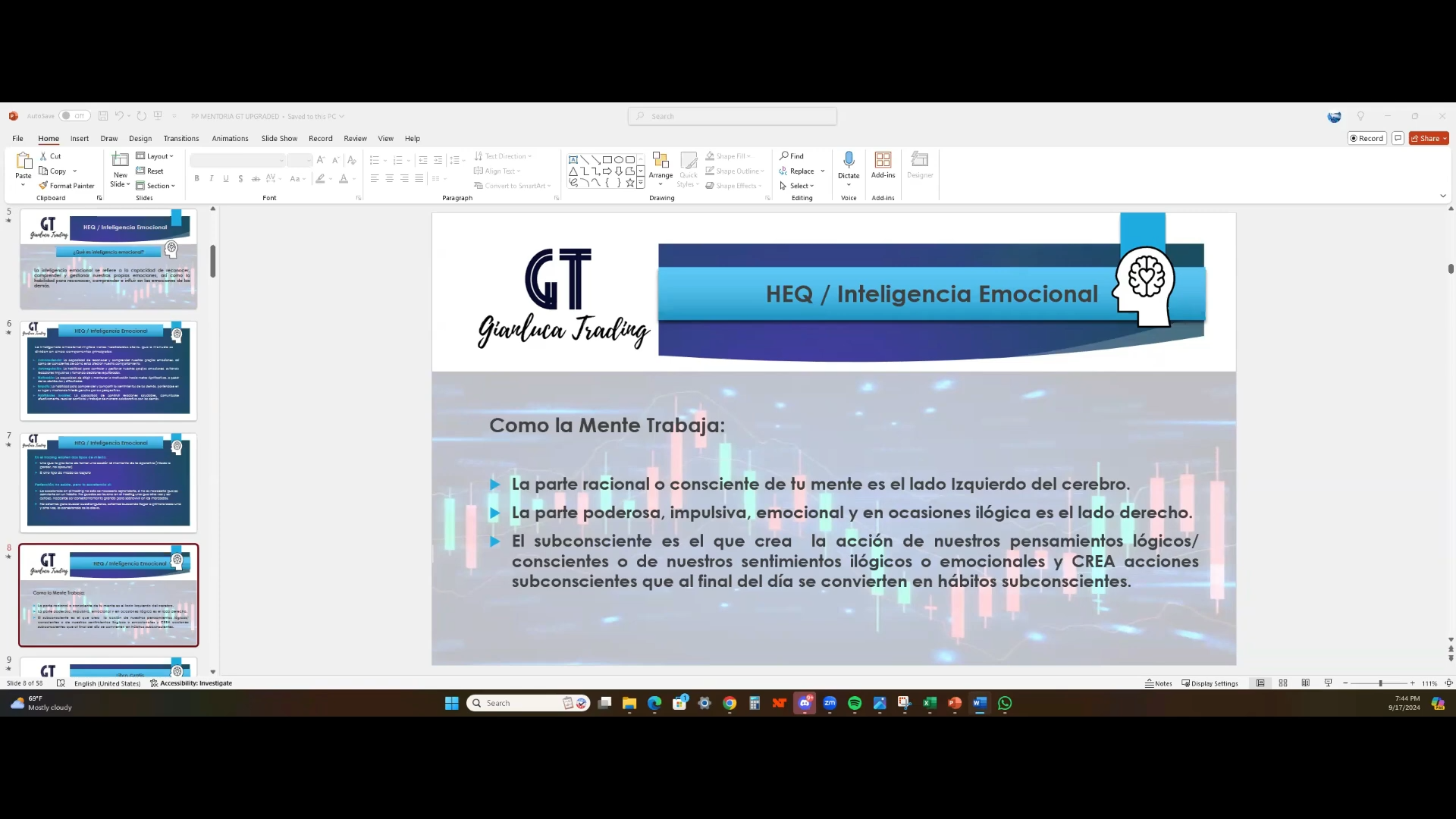 Curso Gianluca Trading - Mentoría Acción del Precio (Septiembre 2024) 📘📈