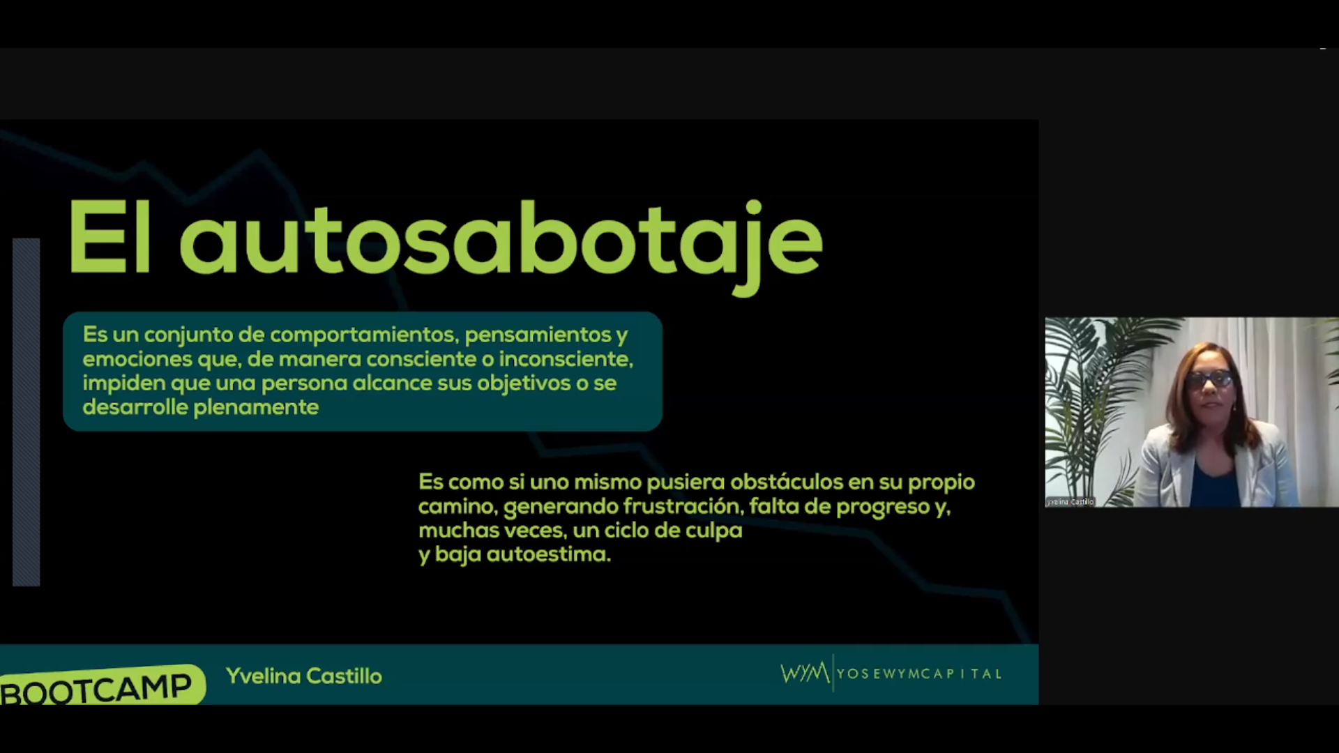 Masterclass Mentalidad Pro Autosabotaje 2025 - Yose de los Santos Yosewym 📗📈