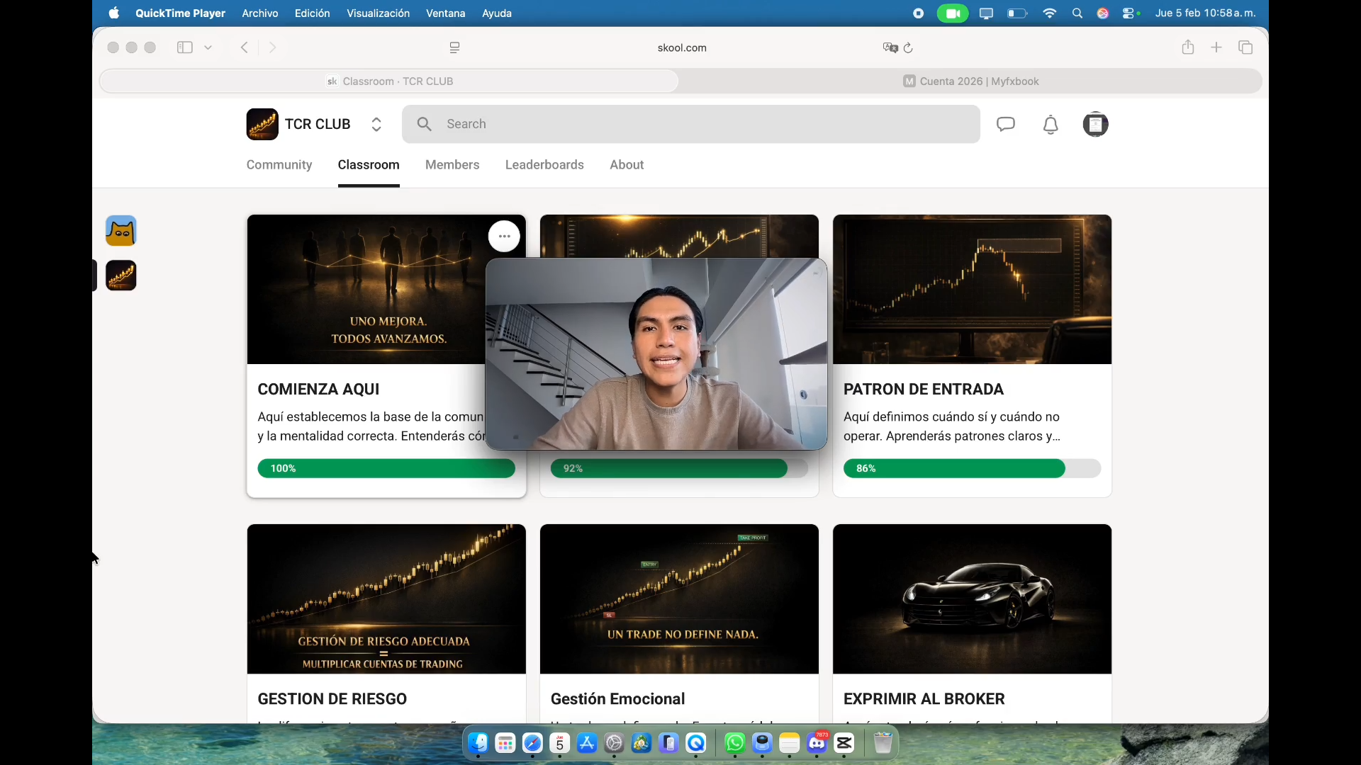 TCR Club NesbroTrader 2026 - Nestor Santos 📕📈