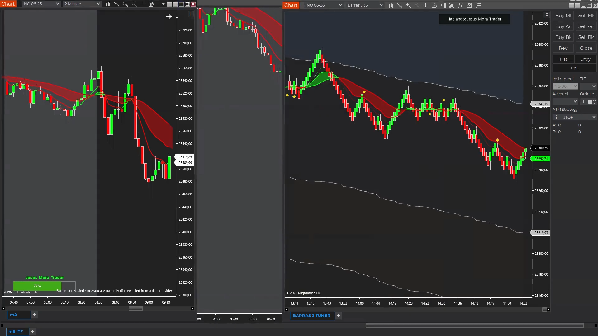 Curso Jesús Mora Trader - Estrategia J + Barras J (Marzo 2026) 📘📈