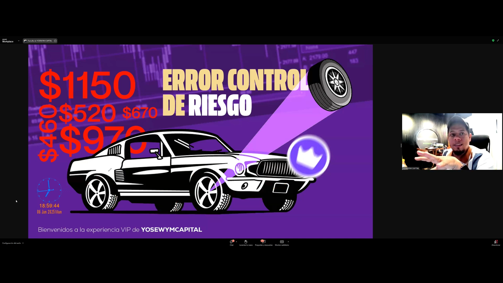 Masterclass Cómo Mejorar Realmente en el Trading (Enero 2025) - Yosewym 📗📈