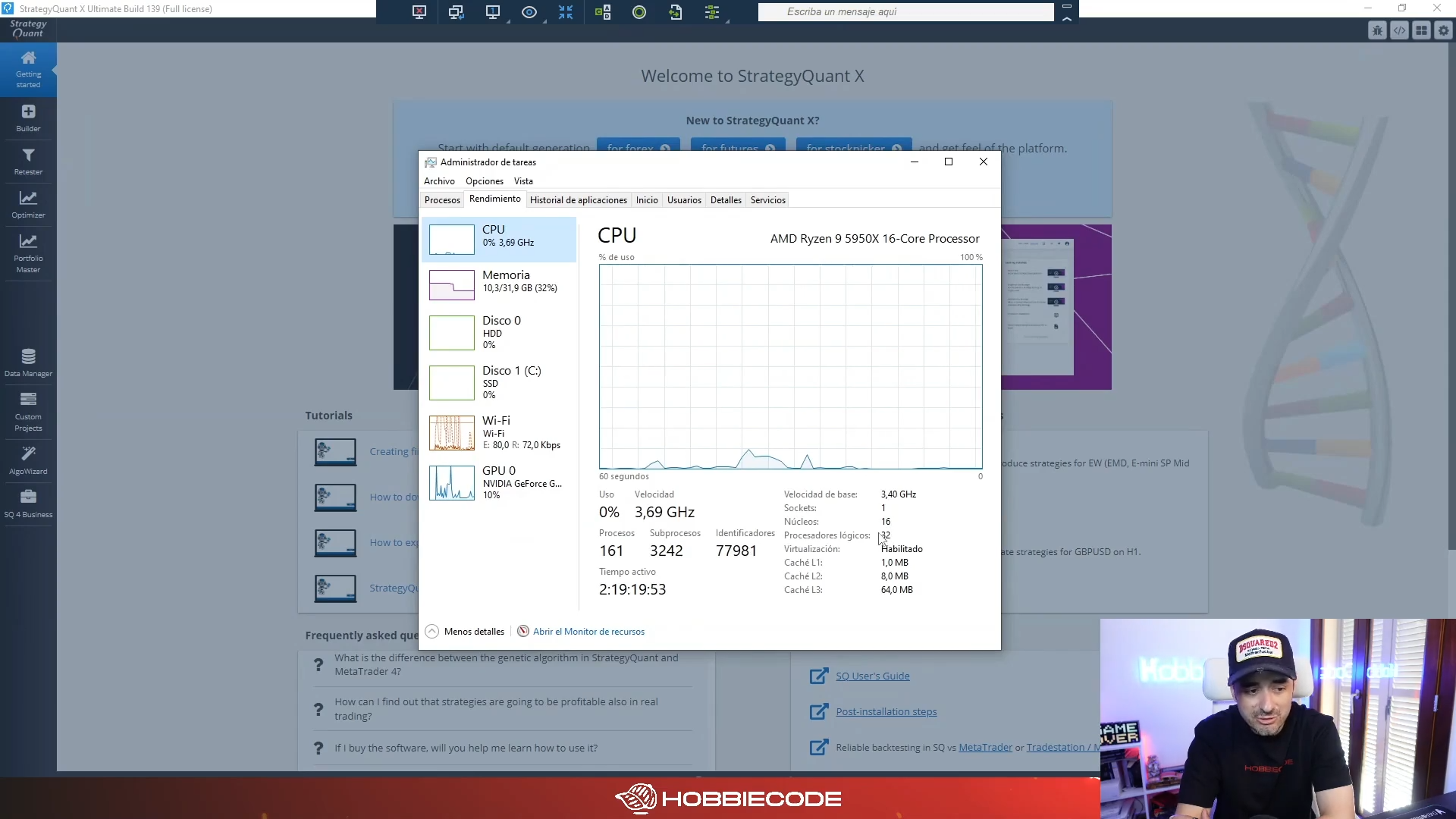 Curso HobbieCode Academia Trading Cuantitativo 2024 + Regalo Academia Trading Cuantitativo 2022 📘📈
