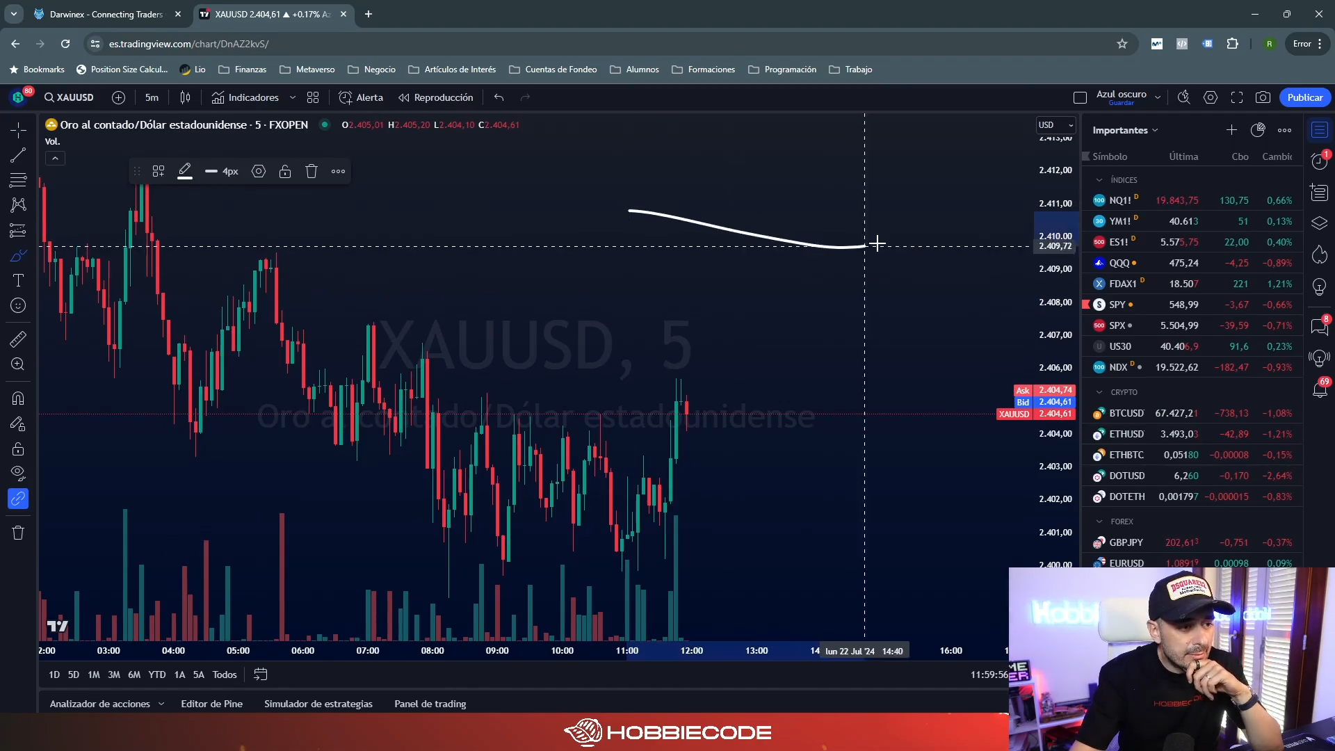 Curso HobbieCode Academia Trading Cuantitativo 2024 + Regalo Academia Trading Cuantitativo 2022 📘📈