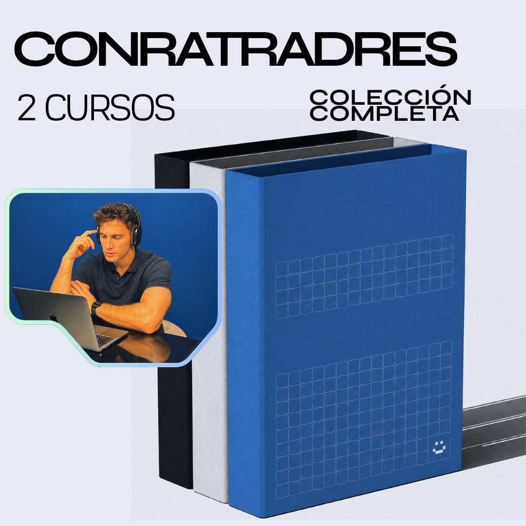Colección 2 Cursos - Conratrades Conrado Villagra