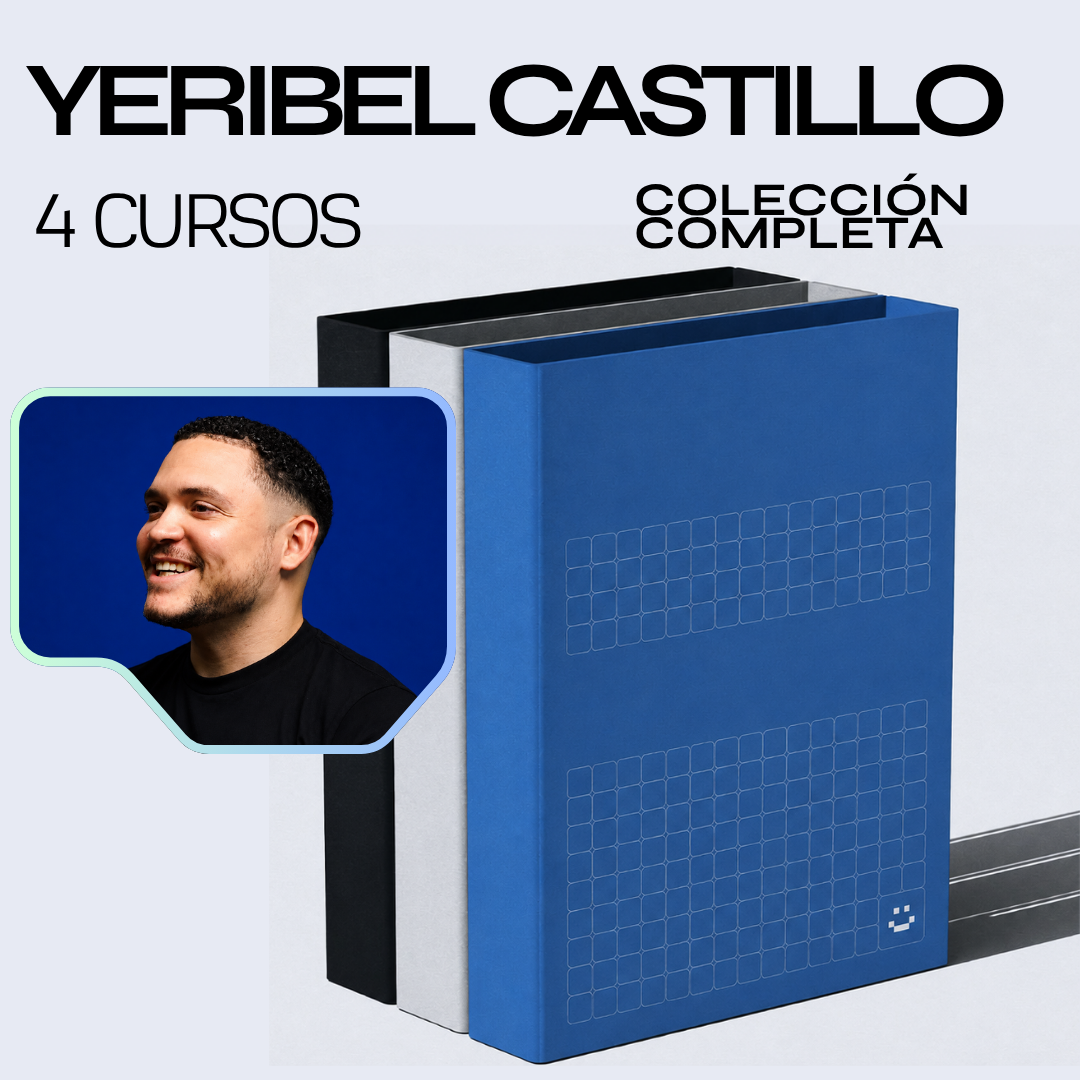Colección 4 Cursos - Yeribel Castillo