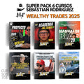 Mega Pack 6 Cursos Sebastián Rodríguez "Sensei" - Academia Wealthy Trades 📙📈