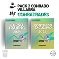 Pack 2 Cursos Conratrades - Conrado Villagra 📕📈